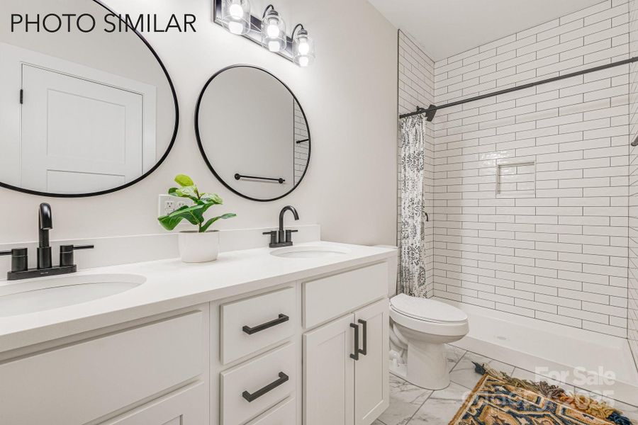 Furnished interior view inside a new home in , Asheville (Image 7).