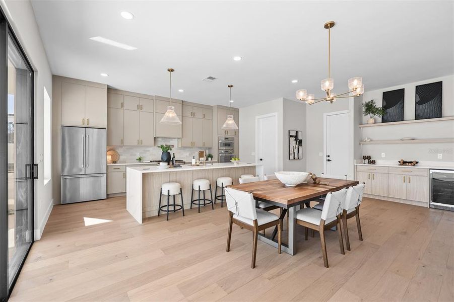 Furnished interior view inside a new home in College Park, Orlando (Image 39).
