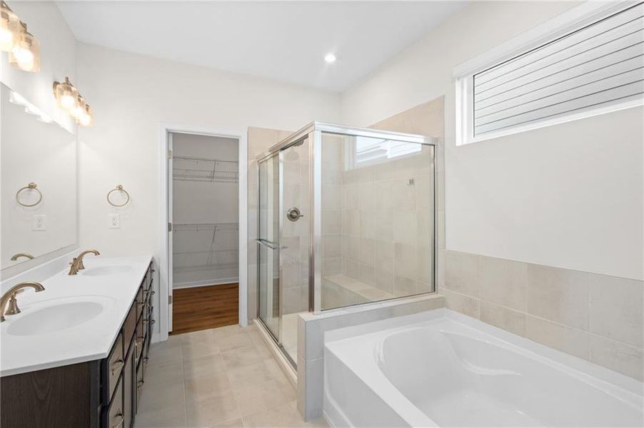 Furnished interior view inside a new home in , Braselton (Image 7). Furnished interior view inside a new home in , Braselton (Image 7).