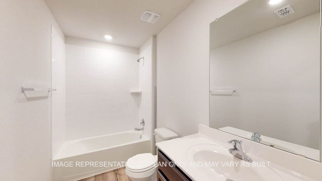 Furnished interior view inside a new home in Turnbo Ranch, Killeen (Image 9).