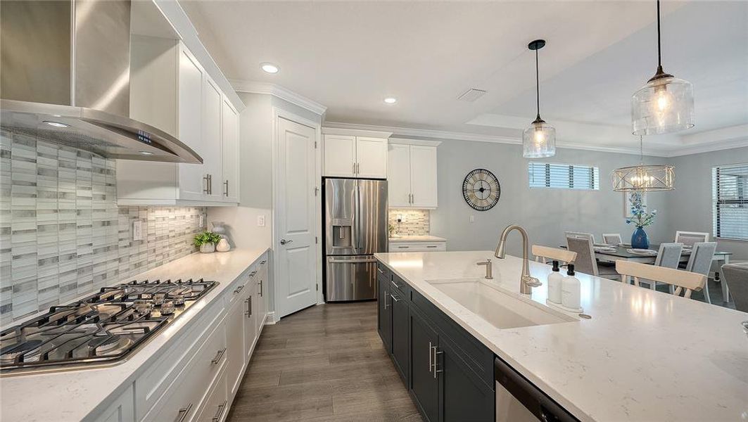 Furnished interior view inside a new home in , Bradenton (Image 30).