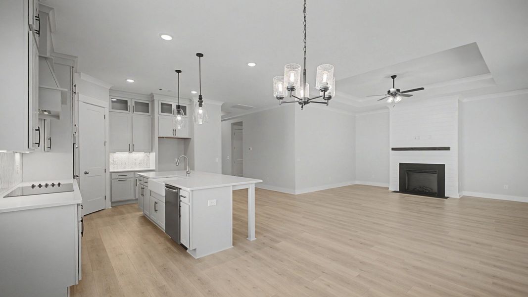 Furnished interior view inside a new home in Brush Creek, Fairview (Image 31).
