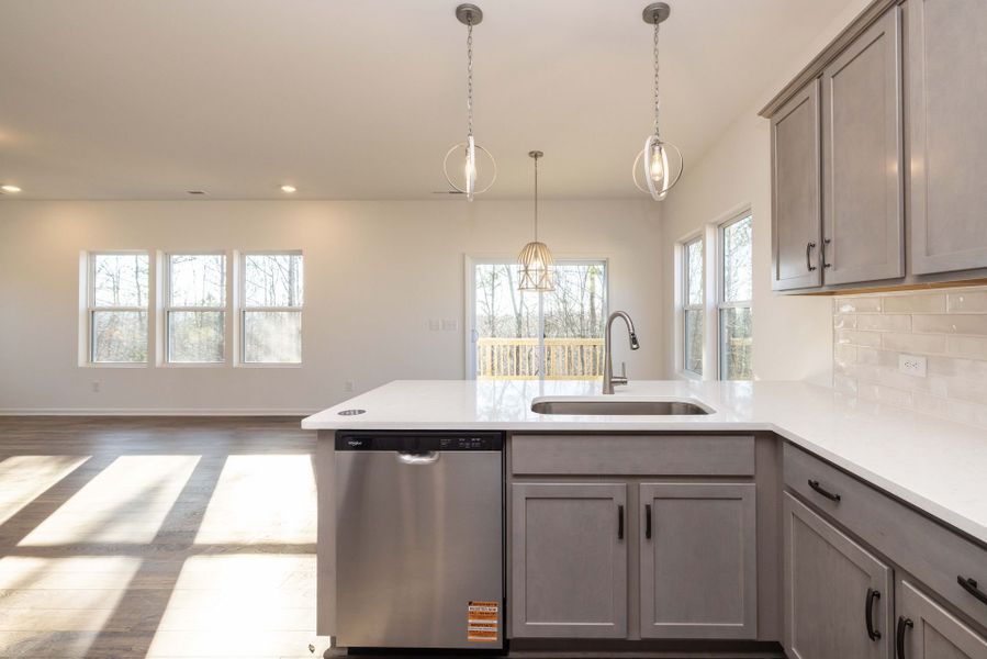 Furnished interior view inside a new home in Grandview, Albemarle (Image 6).