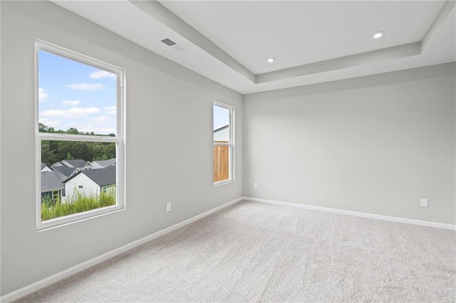 Spacious, unfurnished interior of a new home in The Reserve At Liberty Park, Braselton (Image 27). Spacious, unfurnished interior of a new home in The Reserve At Liberty Park, Braselton (Image 27).