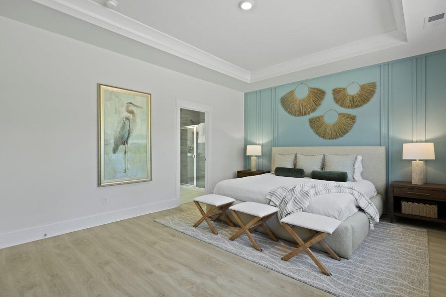 Furnished interior view inside a new home in Berkeley Bay, Ridgeville (Image 18).