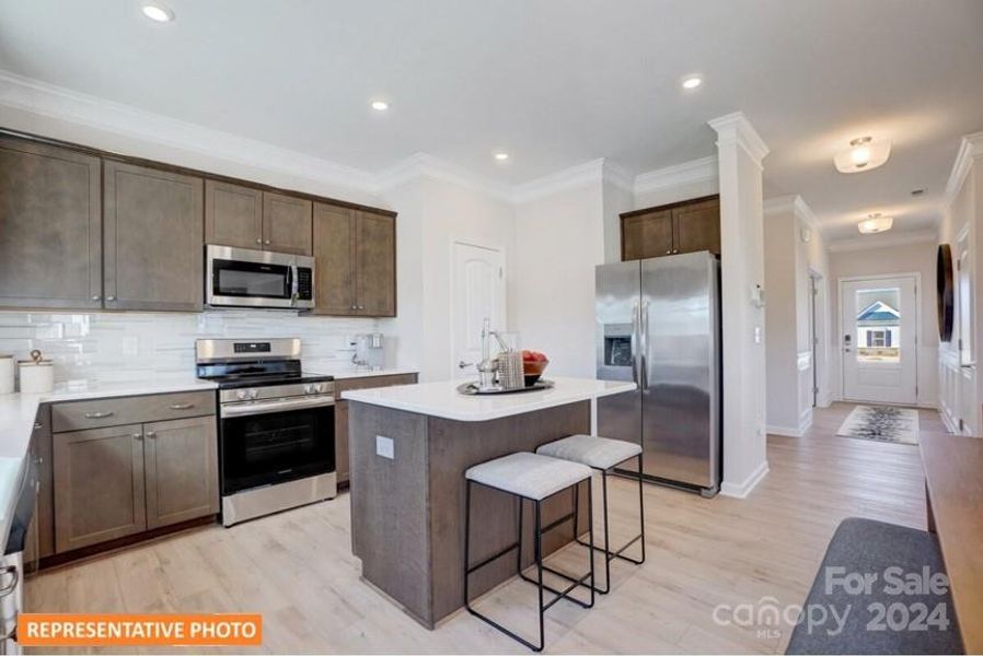 Kitchen to Foyer