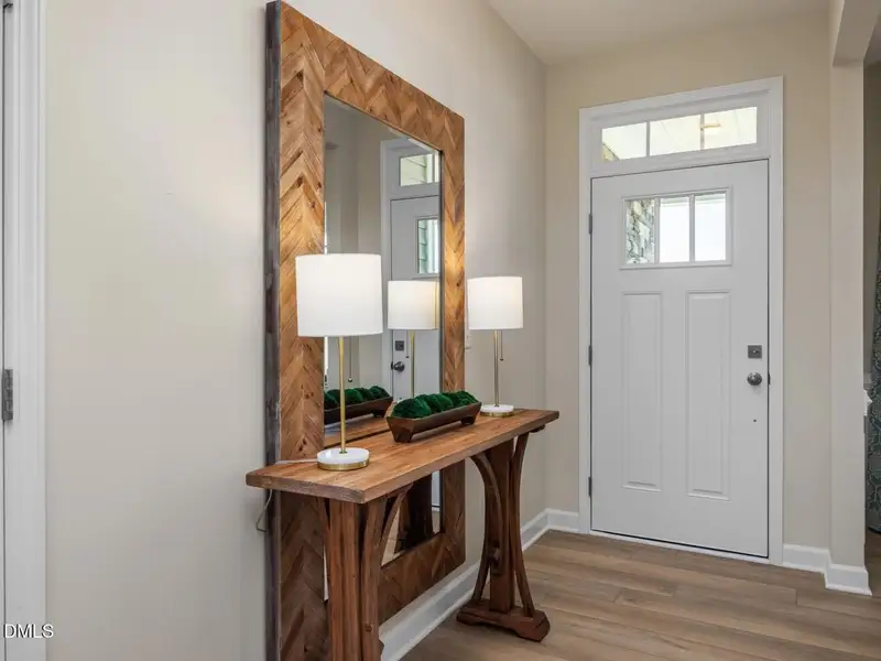 Furnished interior view inside a new home in Wendell Ridge, Wendell (Image 3).