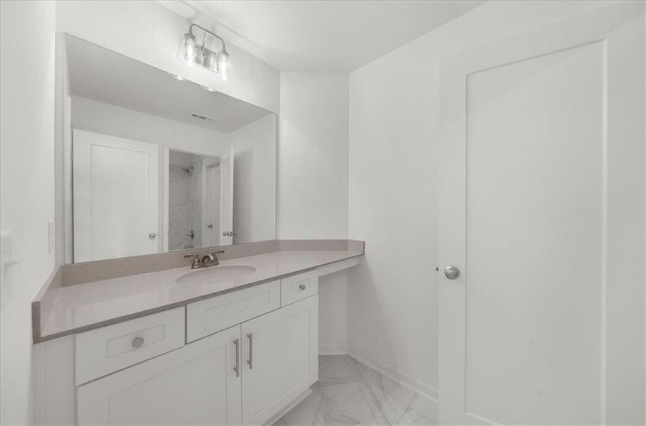 Furnished interior view inside a new home in , Gainesville (Image 15).