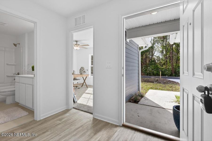 Furnished interior view inside a new home in , Jacksonville (Image 7).