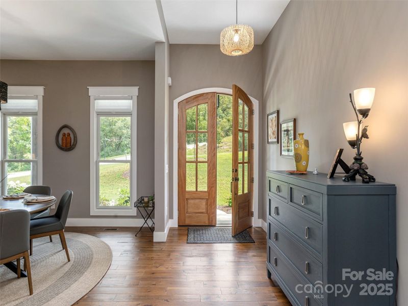 Furnished interior view inside a new home in , Hendersonville (Image 13).