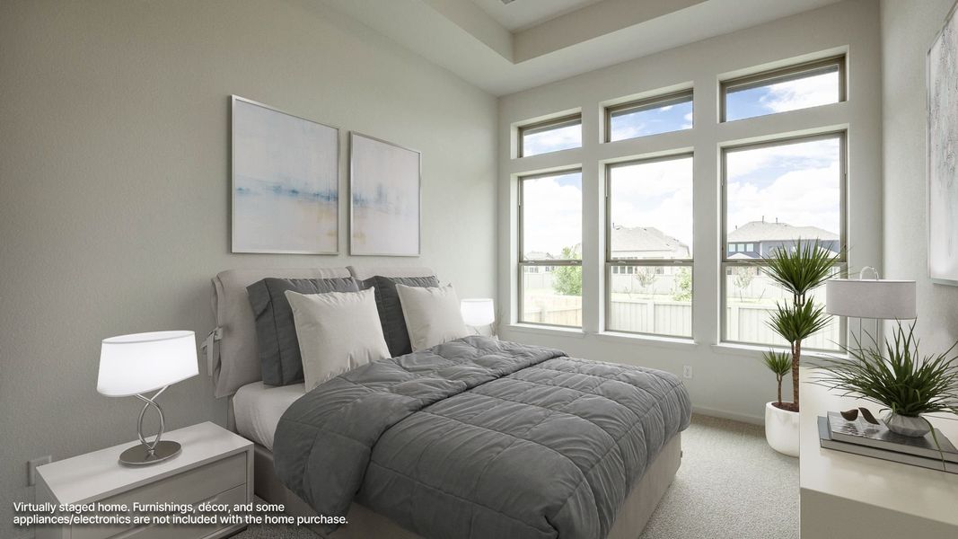 Furnished interior view inside a new home in Santa Rita Ranch - Tierra Rosa, Liberty Hill (Image 5).