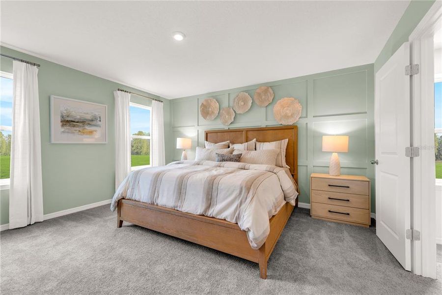 Furnished interior view inside a new home in , Tavares (Image 24).