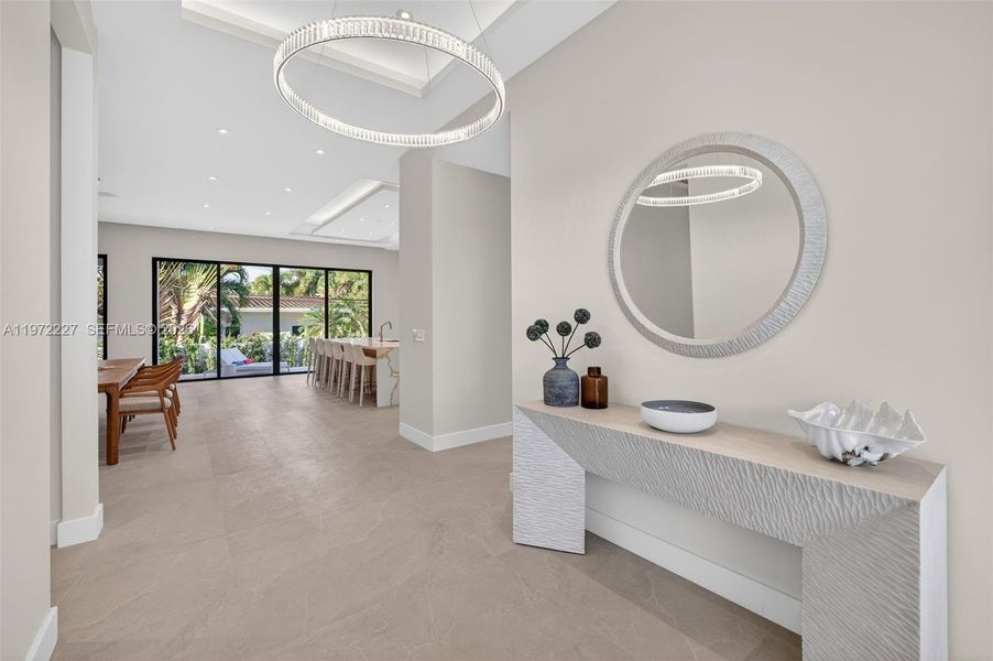 Furnished interior view inside a new home in , Fort Lauderdale (Image 37).