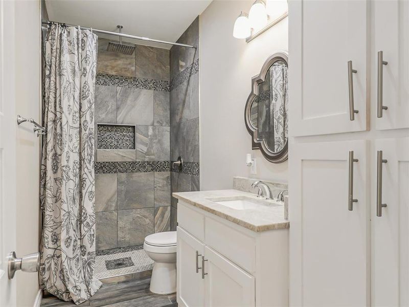 Furnished interior view inside a new home in , Azle (Image 17).