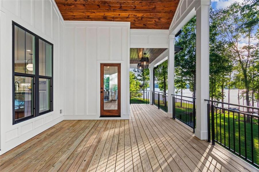 Exterior details and patio area of a home in , Greensboro (Image 31).