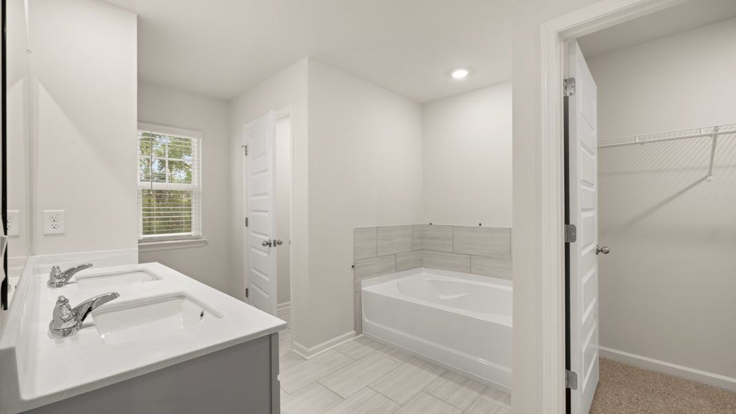 Representative furnished interior of a home built from the Salisbury by D.R. Horton in Independence Villas and Townhomes, Loganville (Image 11).
