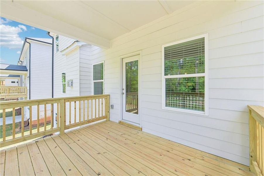 Exterior details and patio area of a home in Martin Springs - Estate Series, Lawrenceville (Image 29). Exterior details and patio area of a home in Martin Springs - Estate Series, Lawrenceville (Image 29).