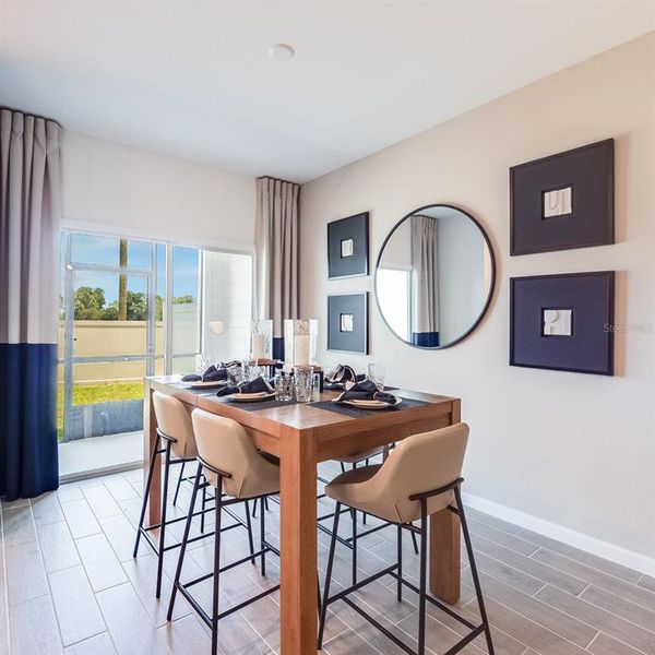 Furnished interior view inside a new home in , Ocala (Image 42).