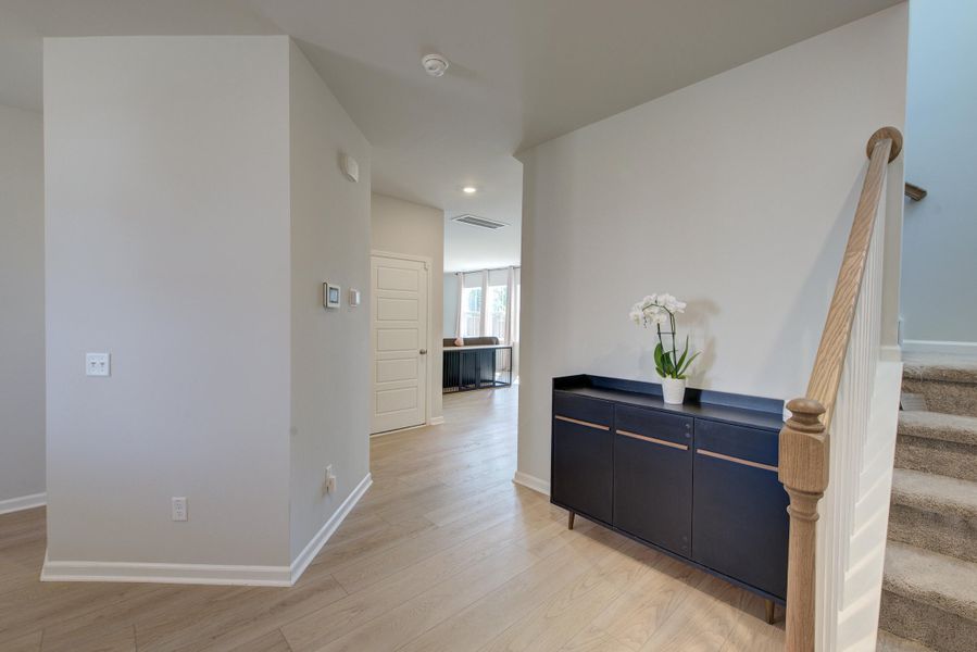 Furnished interior view inside a new home in Heron's Walk at Summers Corner, Summerville (Image 38).