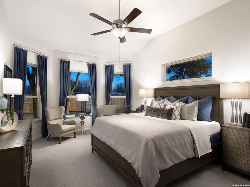 Furnished interior view inside a new home in , San Antonio (Image 3).