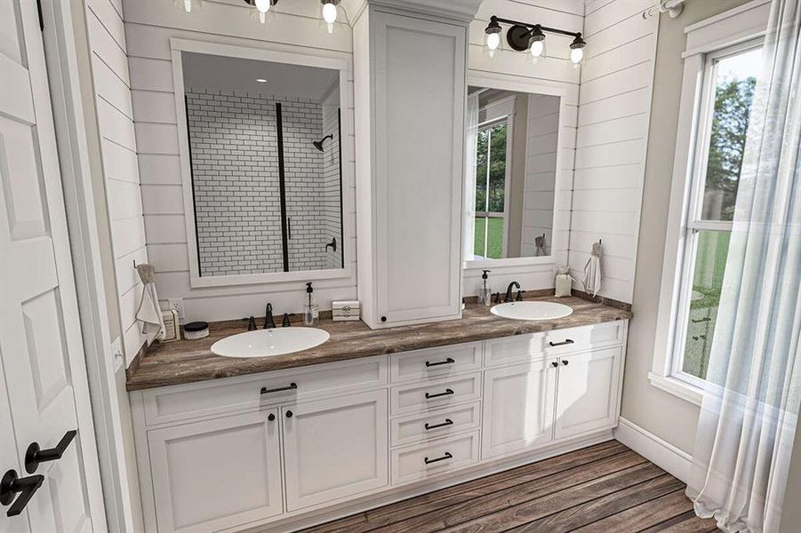 Furnished interior view inside a new home in Parallel Pastures, Poolville (Image 5). Furnished interior view inside a new home in Parallel Pastures, Poolville (Image 5).