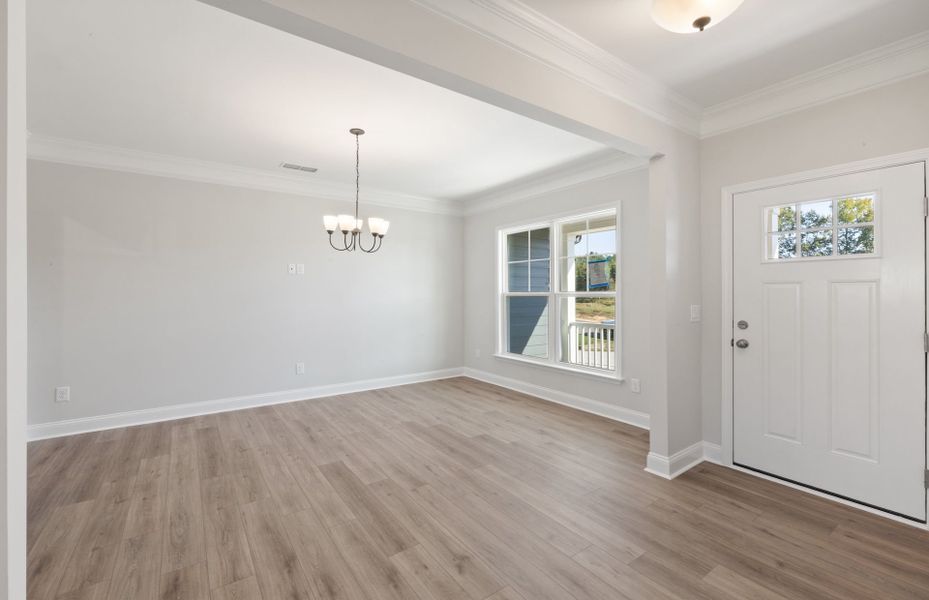 Spacious, unfurnished interior of a new home in Browning Stables, Wendell (Image 52).