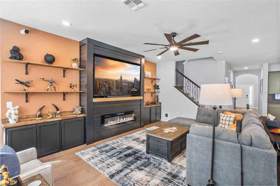 Furnished interior view inside a new home in , Sanford (Image 8).