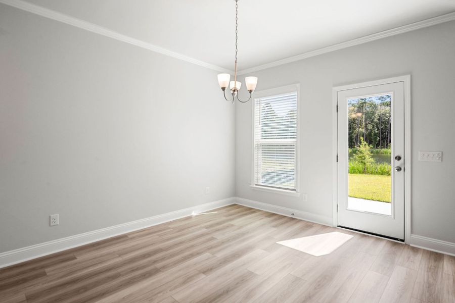 Spacious, unfurnished interior of a new home in Waterways, Richmond Hill (Image 50).