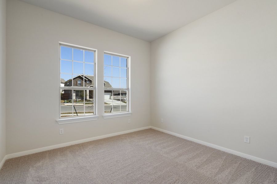 Representative unfurnished interior of a home built from the Sawgrass by Ashton Woods in Berry Creek Highlands, Georgetown (Image 18). Representative unfurnished interior of a home built from the Sawgrass by Ashton Woods in Berry Creek Highlands, Georgetown (Image 18).