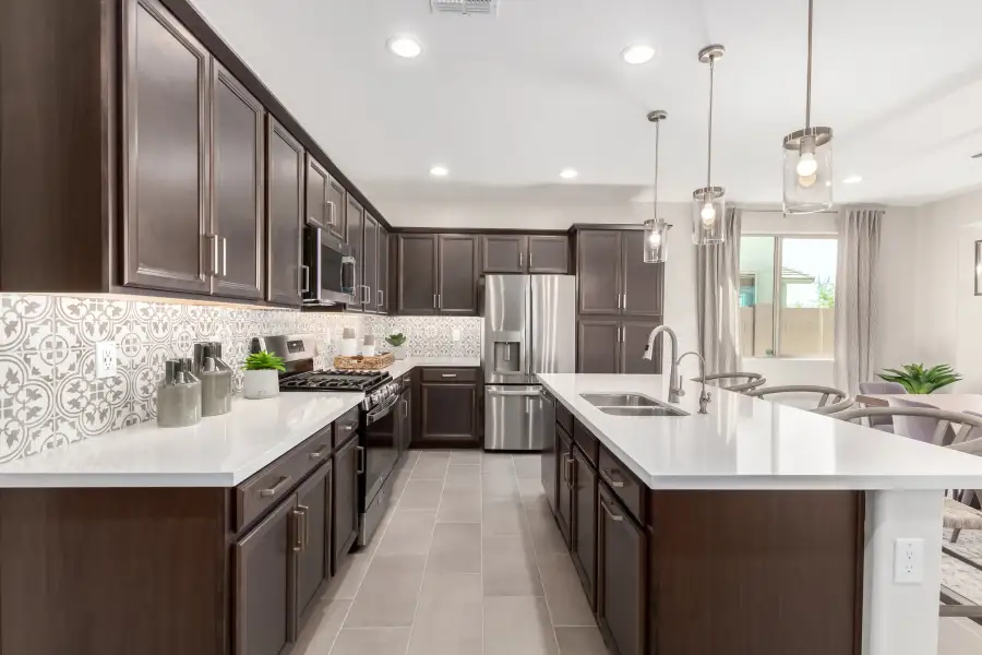 Furnished interior view inside a new home in Rancho Mercado, Surprise (Image 16).