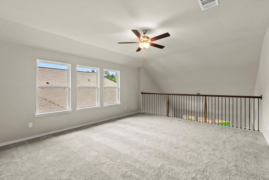 Spacious, unfurnished interior of a new home in Two Step Farm, Montgomery (Image 29). Spacious, unfurnished interior of a new home in Two Step Farm, Montgomery (Image 29).