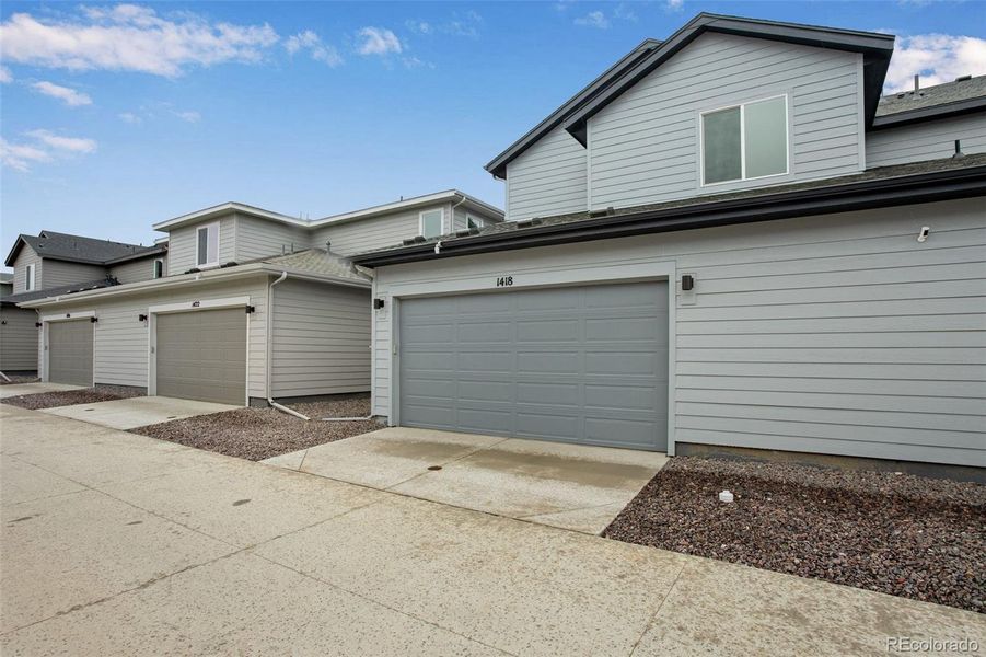 Exterior details and patio area of a home in Sugar Mill Village, Longmont (Image 3). Exterior details and patio area of a home in Sugar Mill Village, Longmont (Image 3).