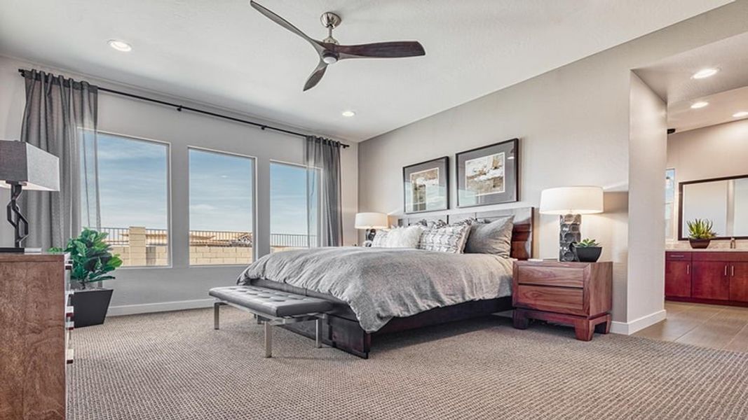 Image 8 representing the Fremont by Taylor Morrison in Ovation at Meridian 55+, Queen Creek, AZ.