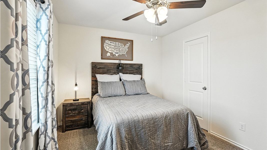 Representative furnished interior of a home built from the Naples by D.R. Horton in The Reserve at Timber Creek, Lindale (Image 30).
