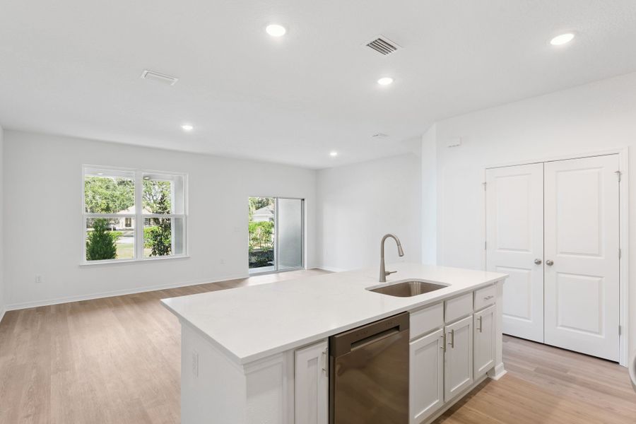 Furnished interior view inside a new home in Connors Cove, Eustis (Image 13).