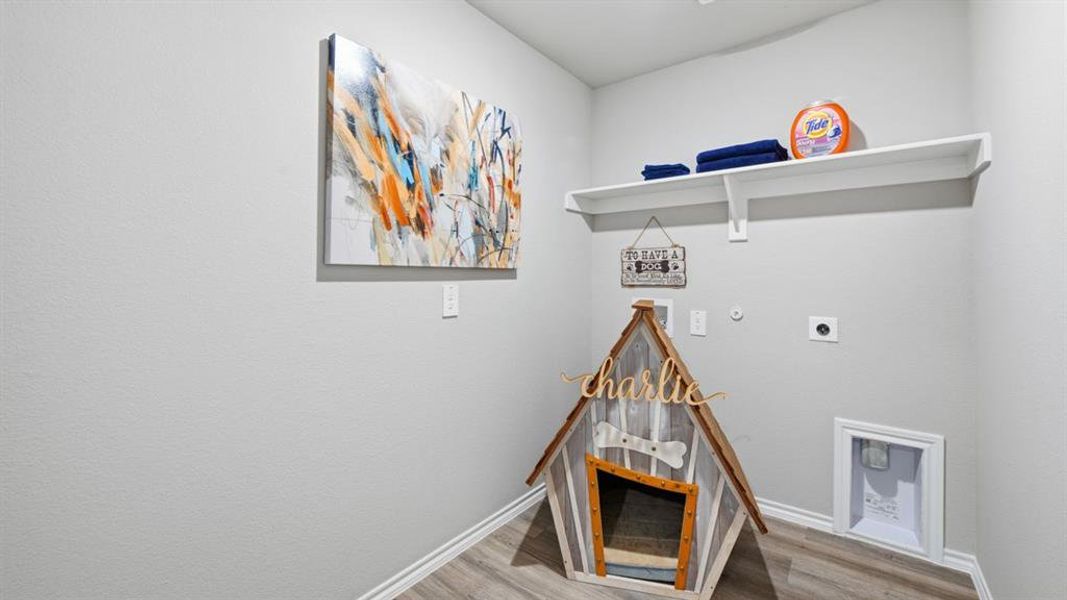 Furnished interior view inside a new home in Hickory Grove, Krum (Image 22).