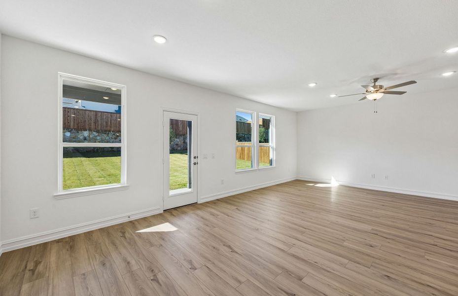 Spacious, unfurnished interior of a new home in Pinnacle at Legacy Hills, Celina (Image 14). Spacious, unfurnished interior of a new home in Pinnacle at Legacy Hills, Celina (Image 14).