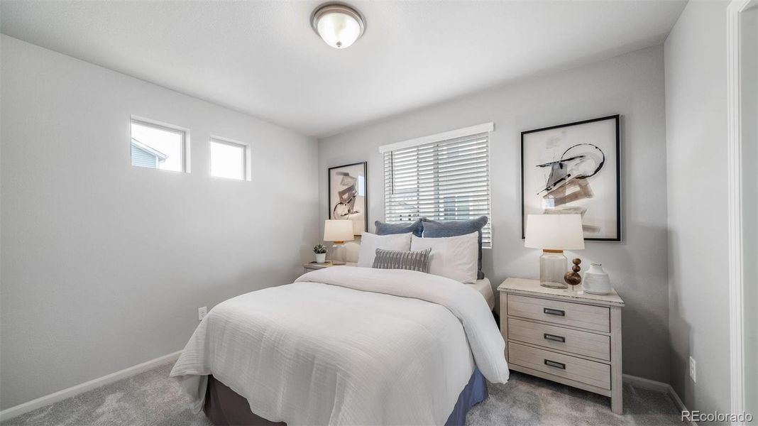 Furnished interior view inside a new home in , Aurora (Image 28).