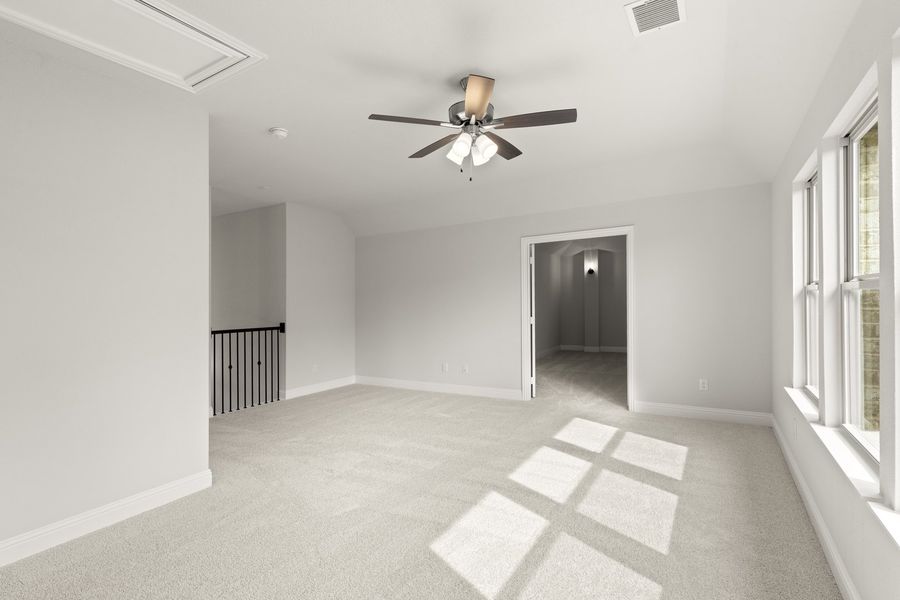 Spacious, unfurnished interior of a new home in Brookshire at Legacy Hills, Celina (Image 24). Spacious, unfurnished interior of a new home in Brookshire at Legacy Hills, Celina (Image 24).