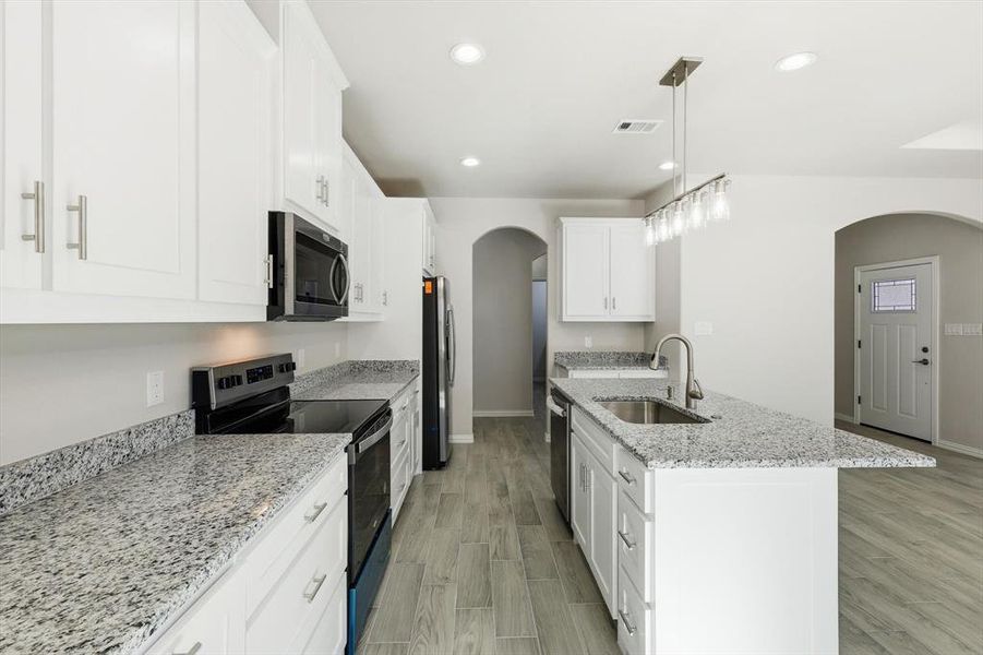 Furnished interior view inside a new home in , Bridgeport (Image 9).
