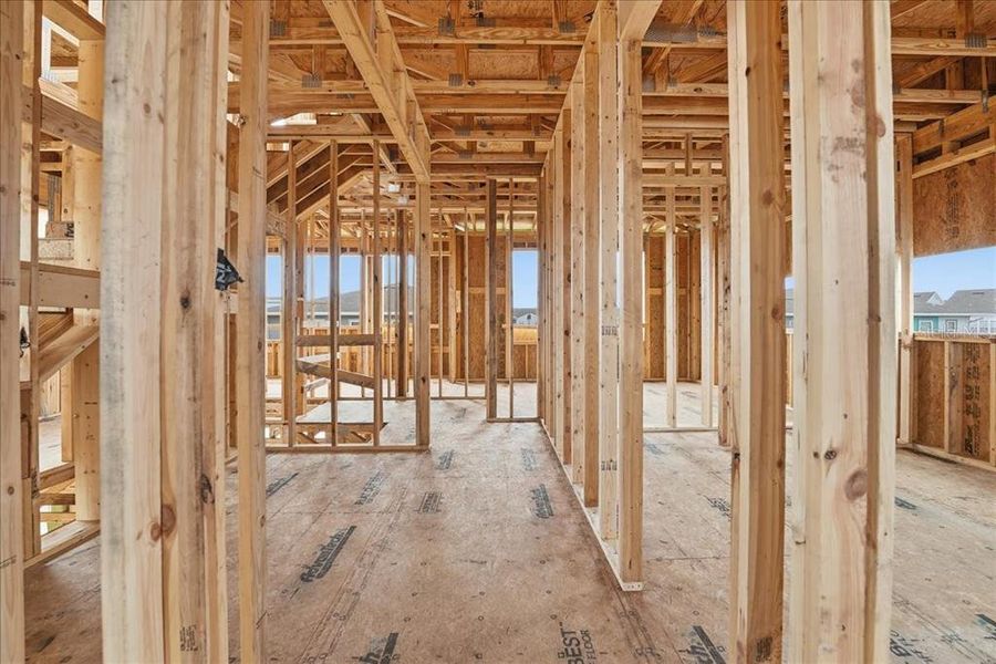 In-progress construction of a new home in , Orlando, FL (Image 26).