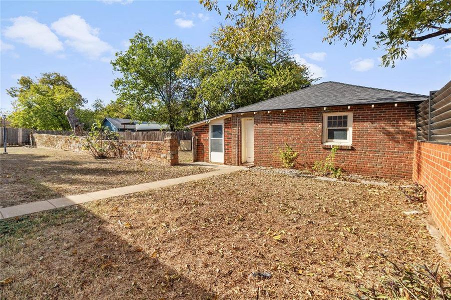 Exterior details and patio area of a home in , Coleman (Image 18). Exterior details and patio area of a home in , Coleman (Image 18).