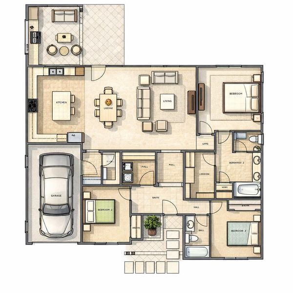 View of home floor plan