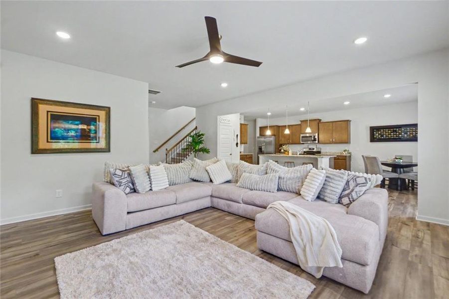 Furnished interior view inside a new home in Arrington, Adairsville (Image 40).