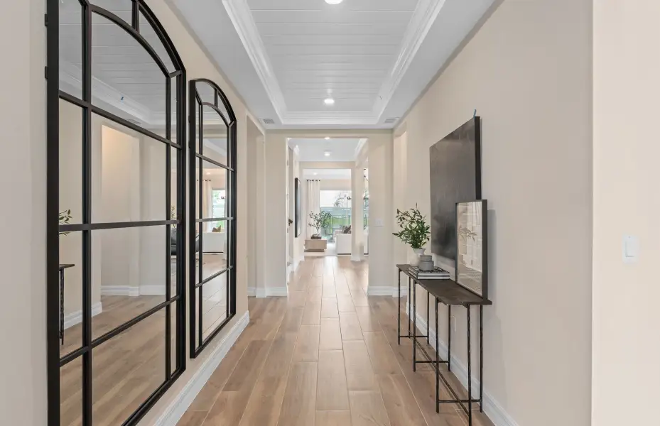 Representative furnished interior of a home built from the Scarlett by Pulte Homes in Waypointe, Port Orange (Image 19).