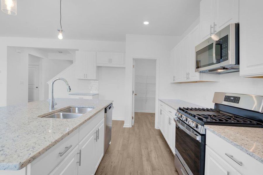 Furnished interior view inside a new home in Windance Lake, Loganville (Image 7).