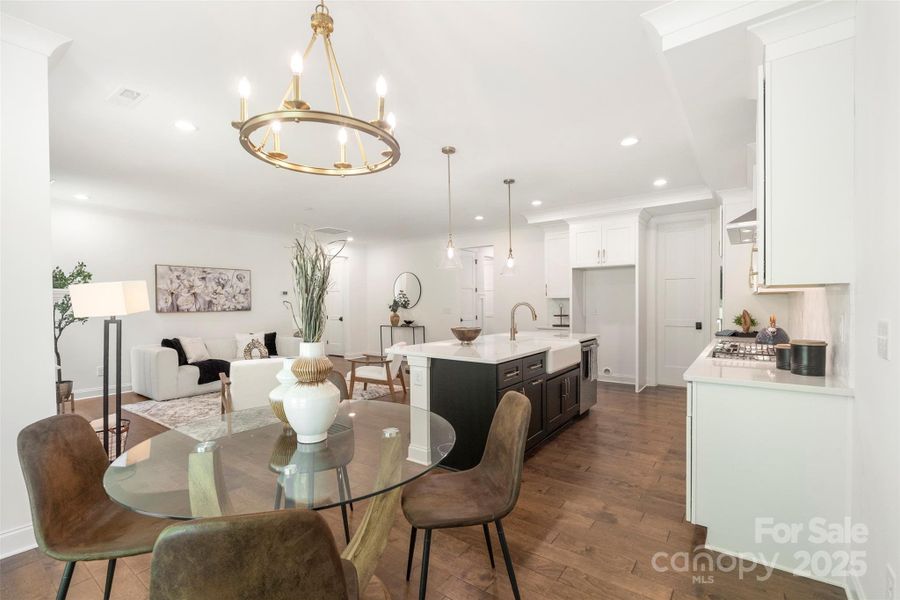 Furnished interior view inside a new home in Crescent Golf, Salisbury (Image 18).