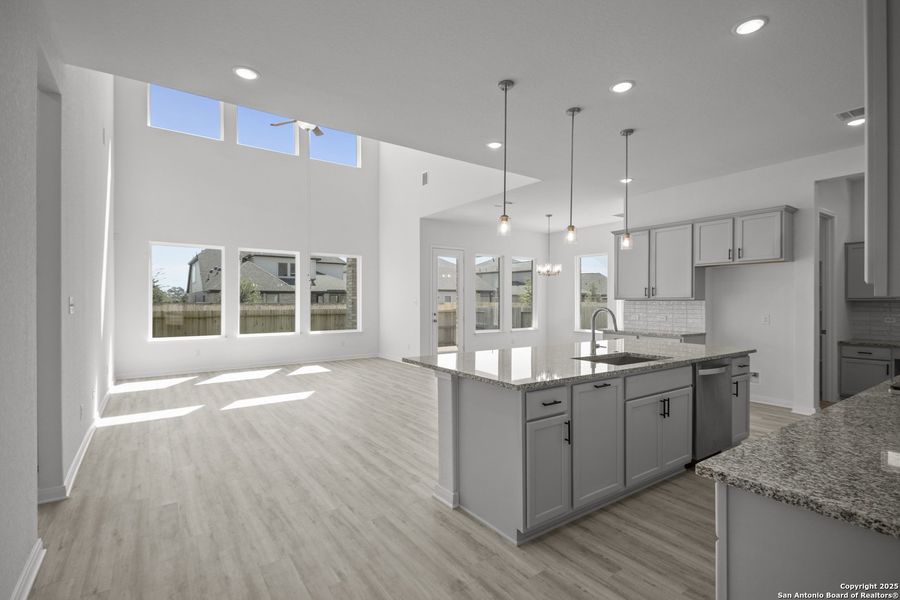 Furnished interior view inside a new home in Stillwater Ranch, San Antonio (Image 11). Furnished interior view inside a new home in Stillwater Ranch, San Antonio (Image 11).