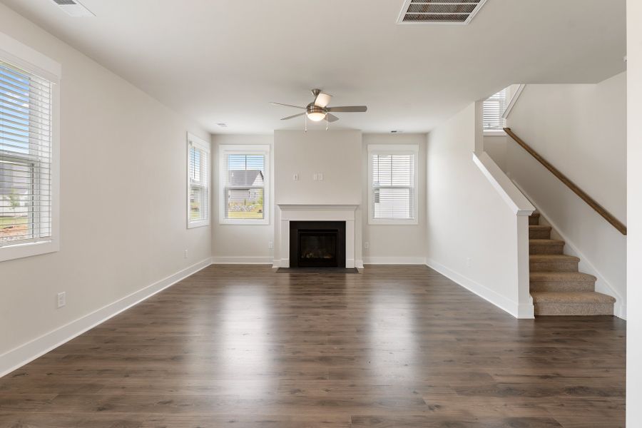 Representative unfurnished interior of a home built from the Callaham by Hunter Quinn Homes in Autumn Mill, Seneca (Image 21). Representative unfurnished interior of a home built from the Callaham by Hunter Quinn Homes in Autumn Mill, Seneca (Image 21).