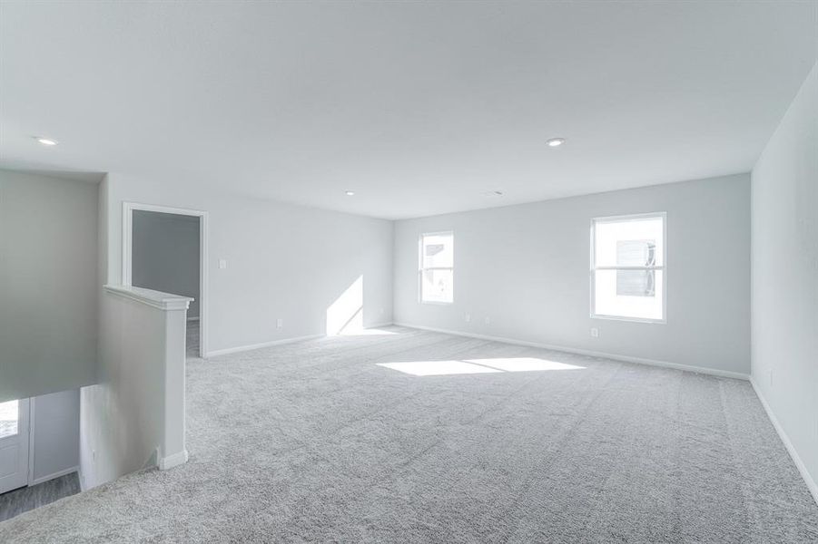 Spacious, unfurnished interior of a new home in Cresson Estates, Cresson (Image 37).